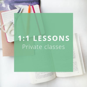 1:1 Lessons - Private Italian classes - italearn.com