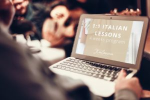 1:1 Italian Lessons 4 weeks program - Private Italian classes - italearn.com