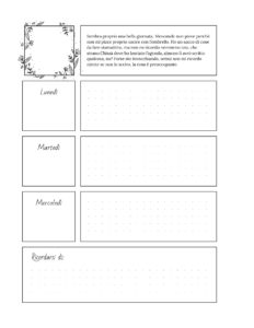 This is how the planner looks: page 1 - Dove vado? Story+Planner by Silvia Perrone